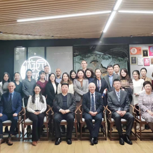 Professor John Brewer visits China