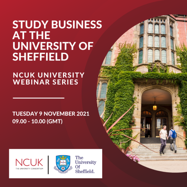University Webinar Series: The University of Sheffield