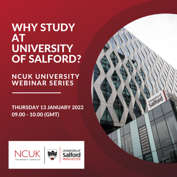 University Webinar Series: University of Salford