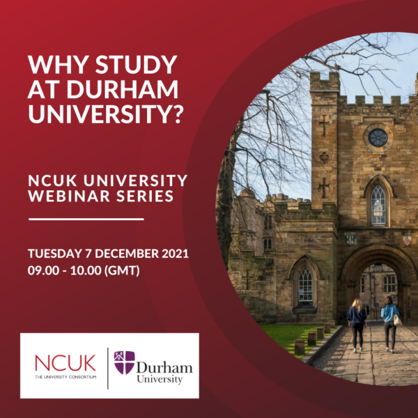 University Webinar Series: Durham University