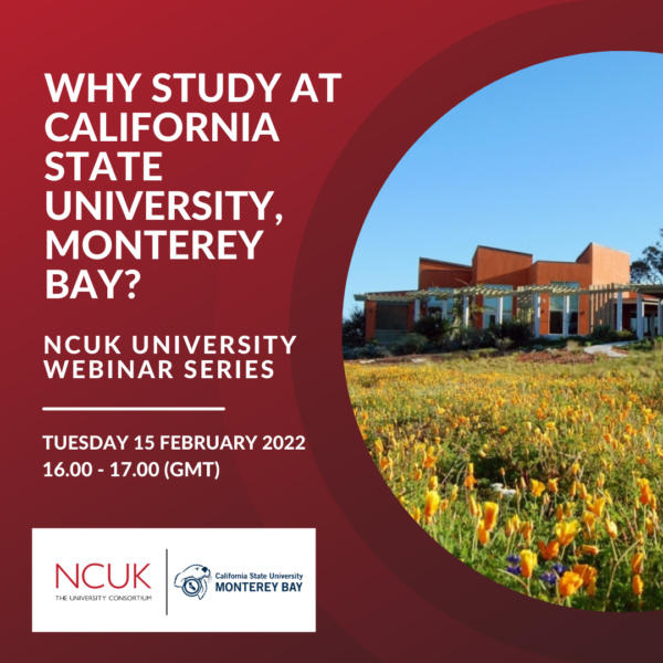 University Webinar Series: California State University, Monterey Bay