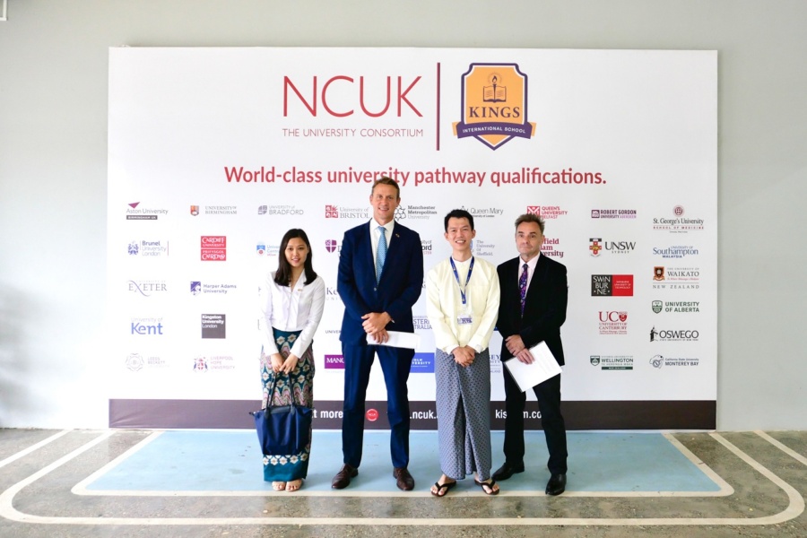 Staff at KINGS and NCUK event