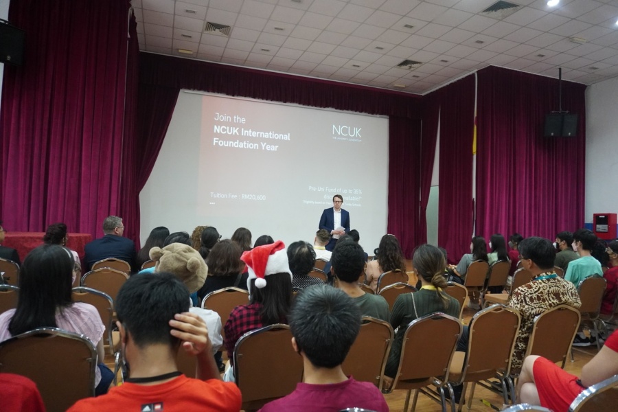 Presentation to students