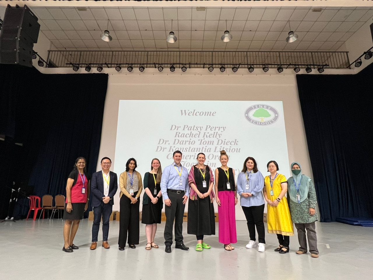 Staff from NCUK, Tenby Schools Setia Eco Park and Manchester Metropolitan University.