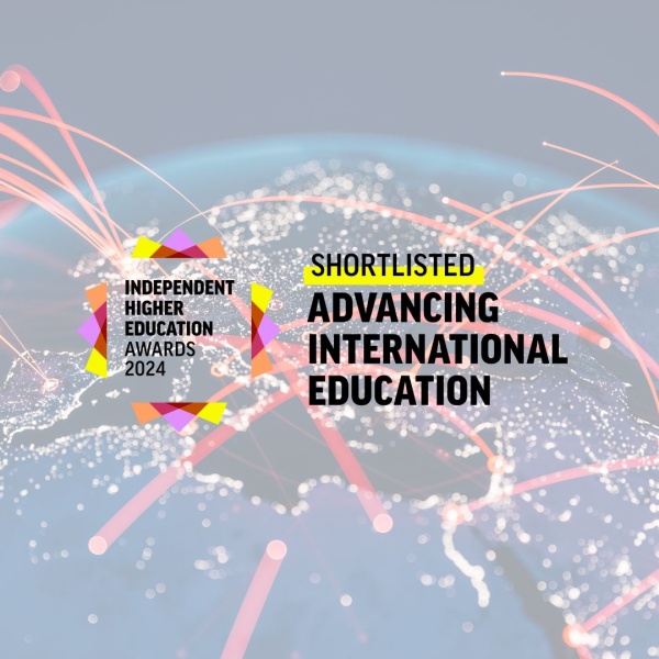 NCUK Shortlisted for the Advancing International Education Award at IHE Awards 2024!