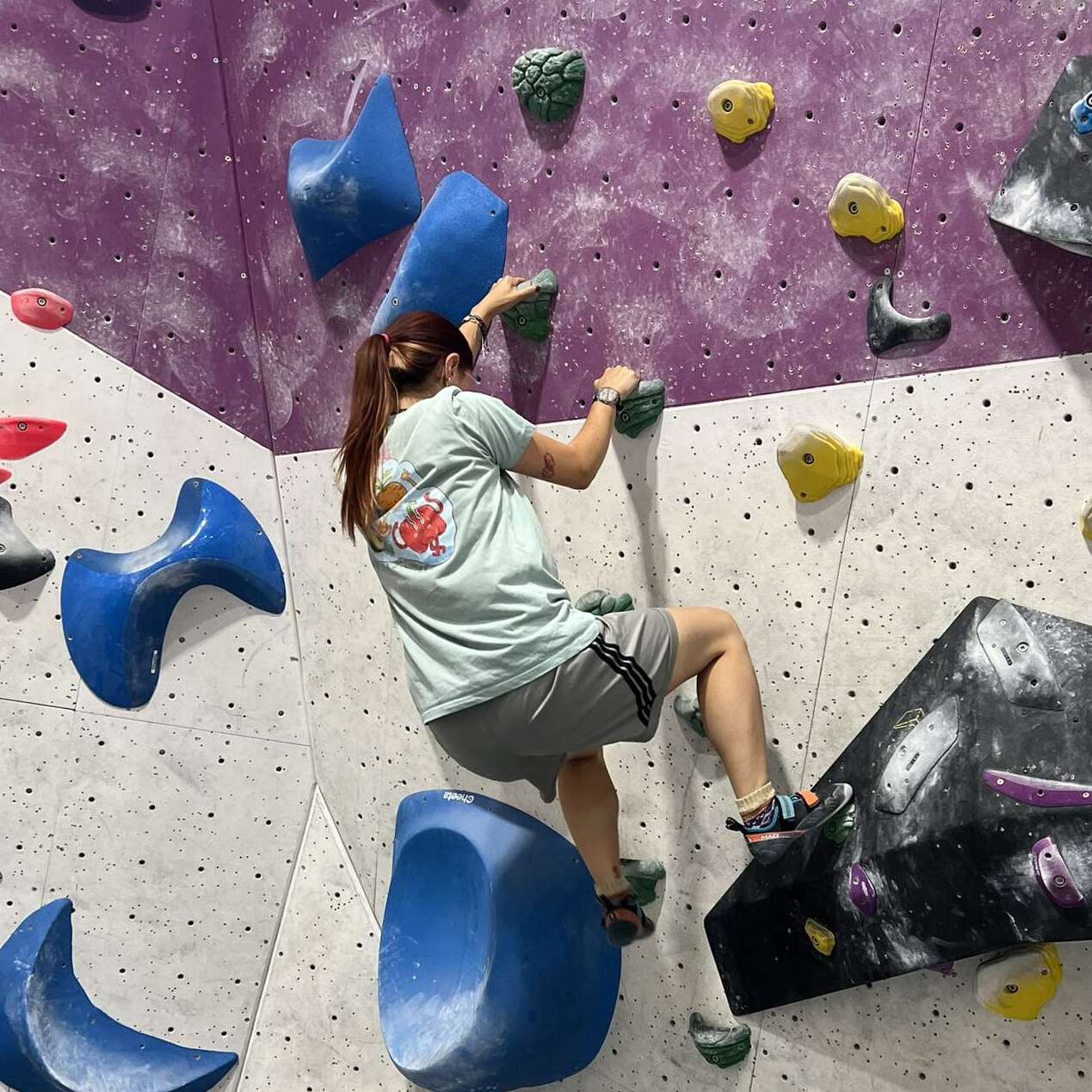 Evelyn in Club Activities