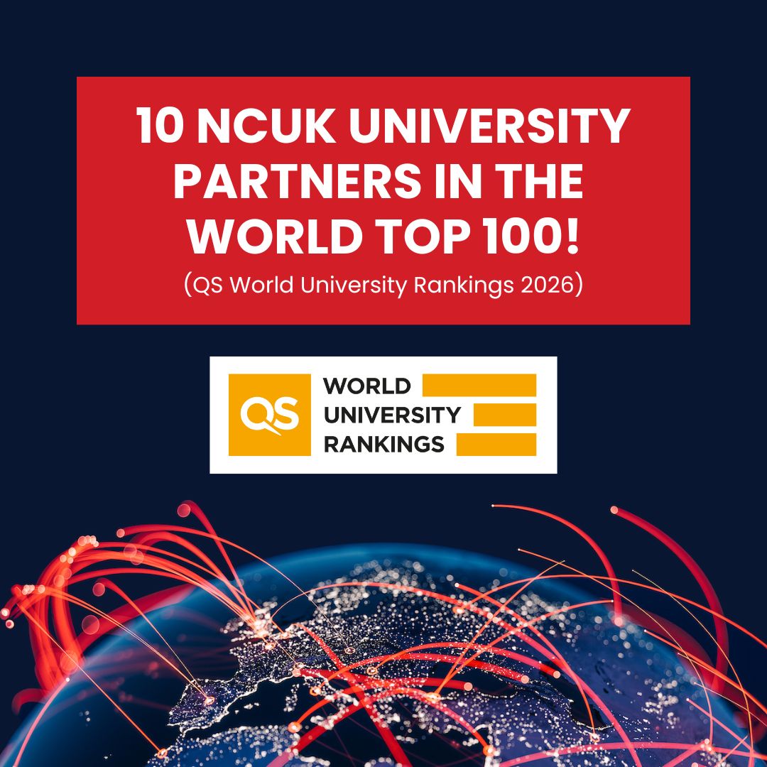 NCUK Celebrates University Partners’ Success in the 2026 QS World Rankings