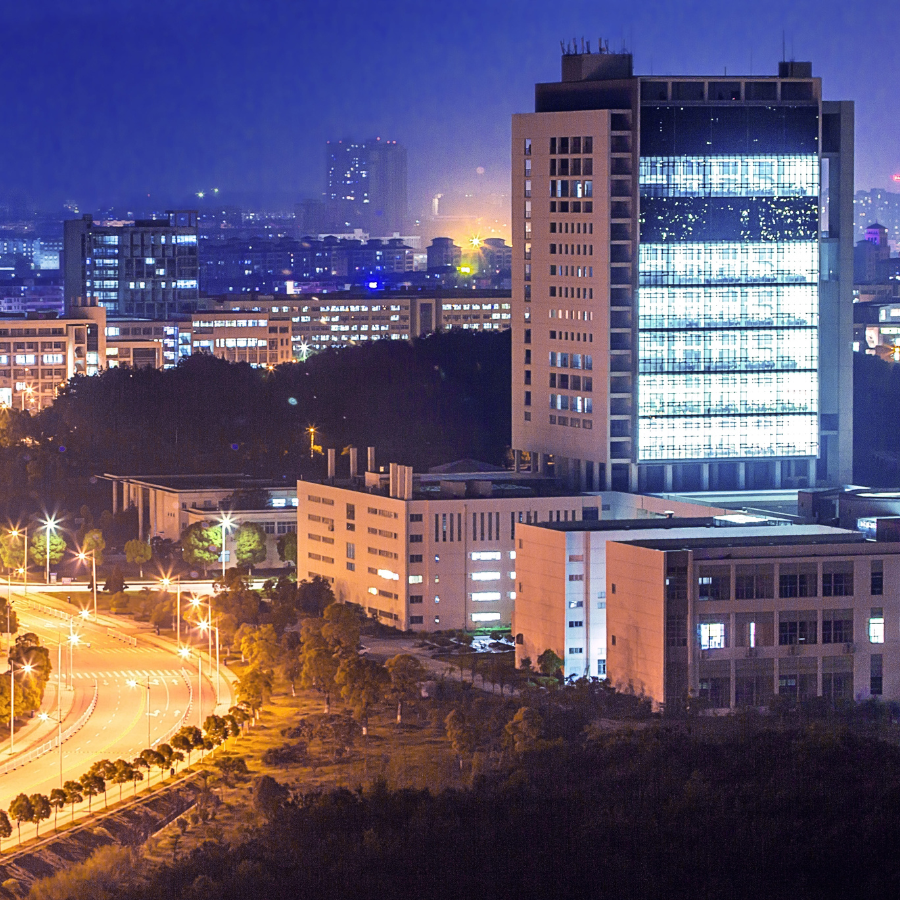 Nanchang University (NCU) at night